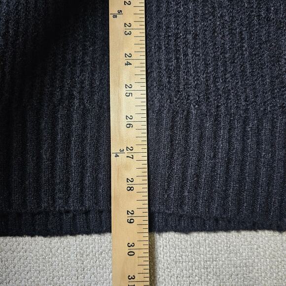 NWT Alter'd State Oversized Black Mock Neck Sweater Top XXL - Picture 3 of 8